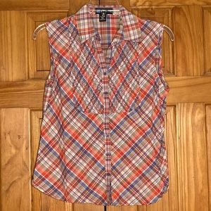 NWOT Vintage Relativity Sleeveless Top Blouse Size XL